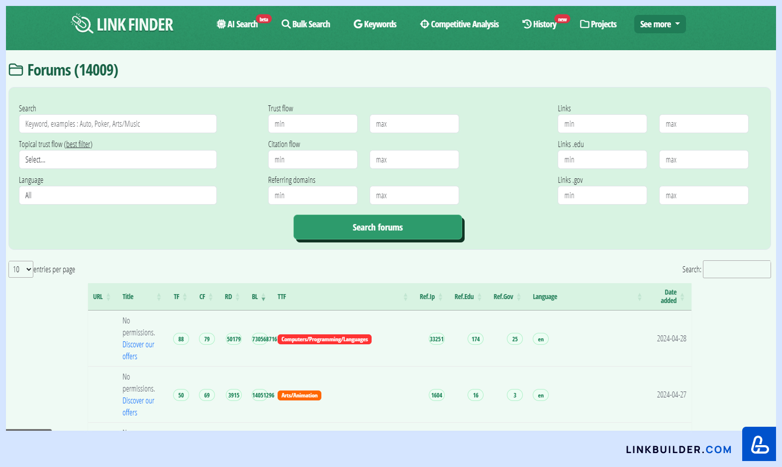 Link-Finder.net